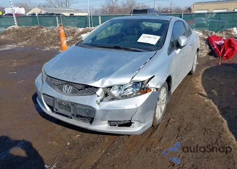 2012 Honda Civic Ex z USA, uszkodzony, nr VIN 2HGFG3B83CH539482
